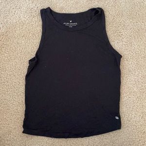 Black crop top from American eagle